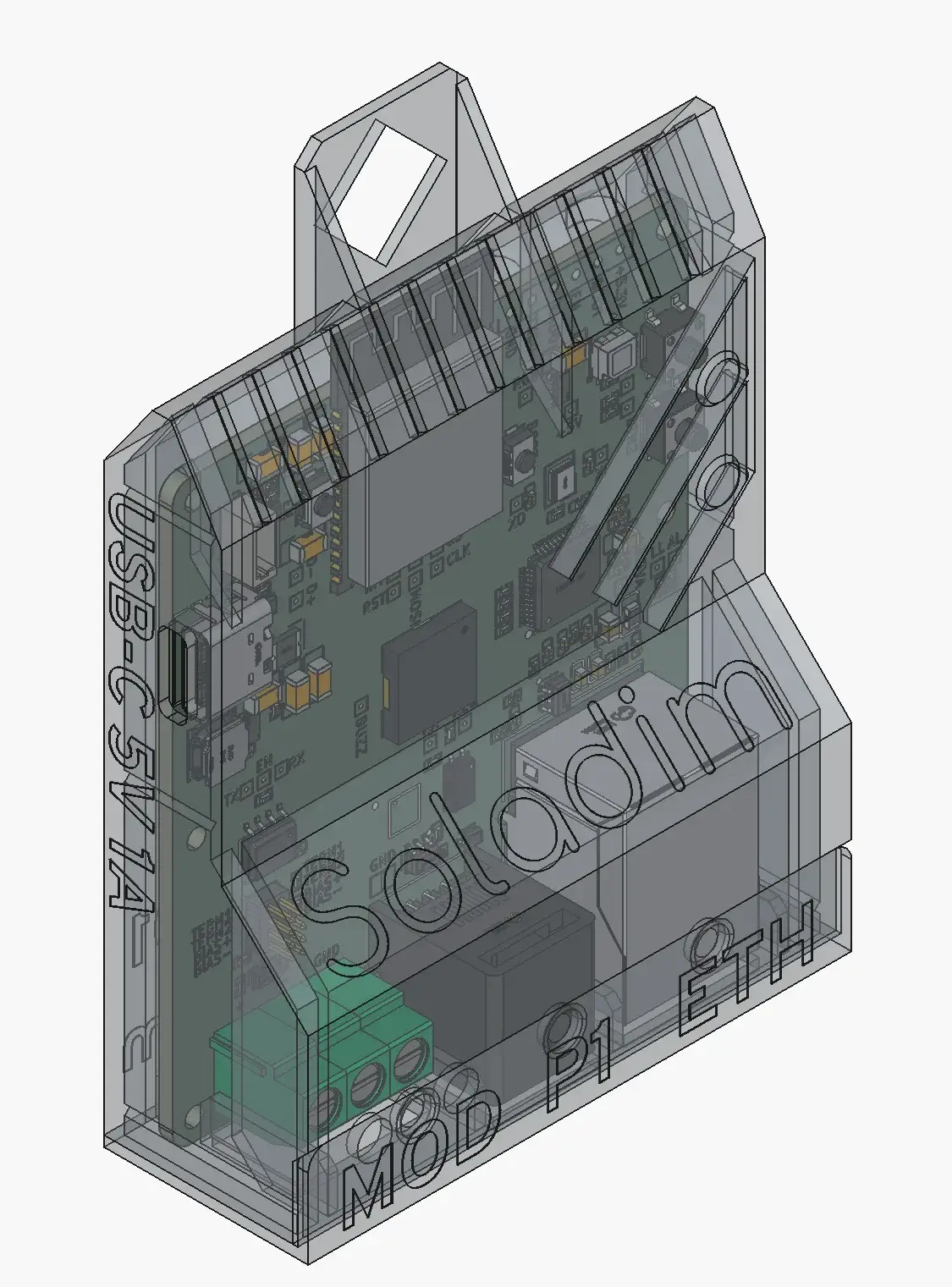 Soladim 3D Behuizing Ontwerp